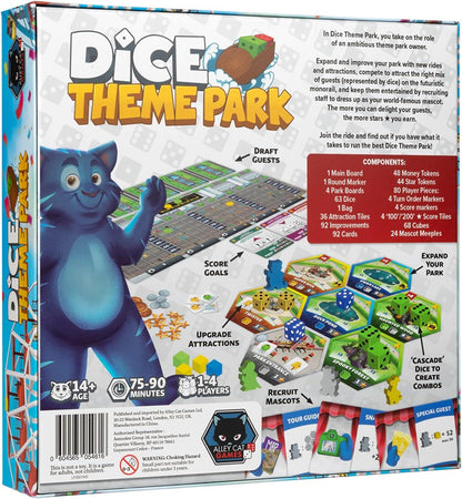 Dice Theme Park Board Game by Alley Cat Games