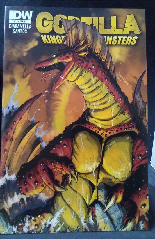 Godzilla: Kingdom of Monsters #11 Cover B 2012 idw Comic Book
