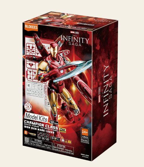 Blokees Marvel Infinity Saga Champion Class 01 Iron Man MK85 Model Kits DX