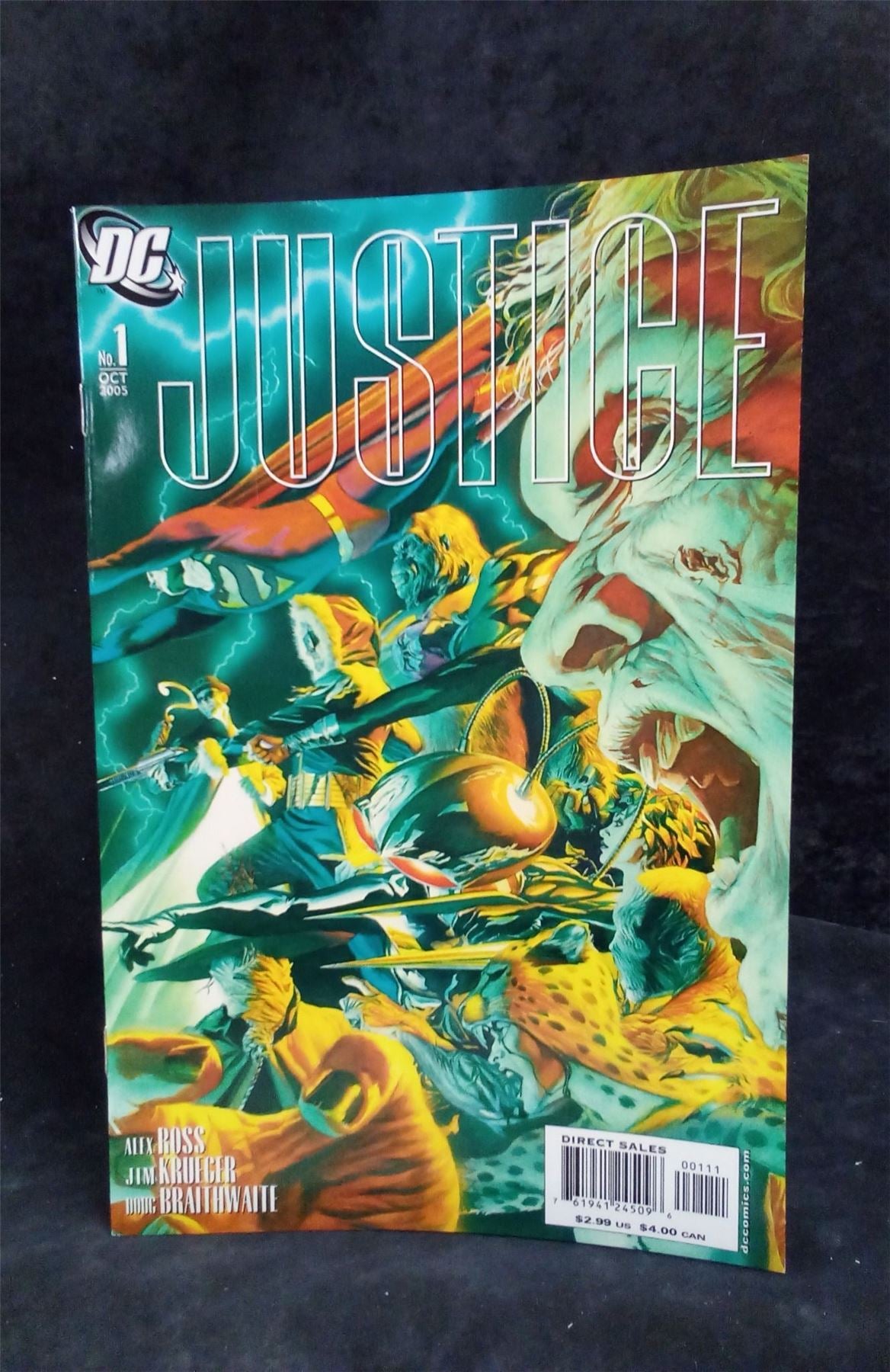 Justice #1 Variant Cover 2005 DC Comics Comic Book