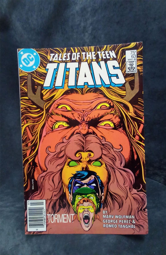 Tales of the Teen Titans #63 1986 DC Comics Comic Book