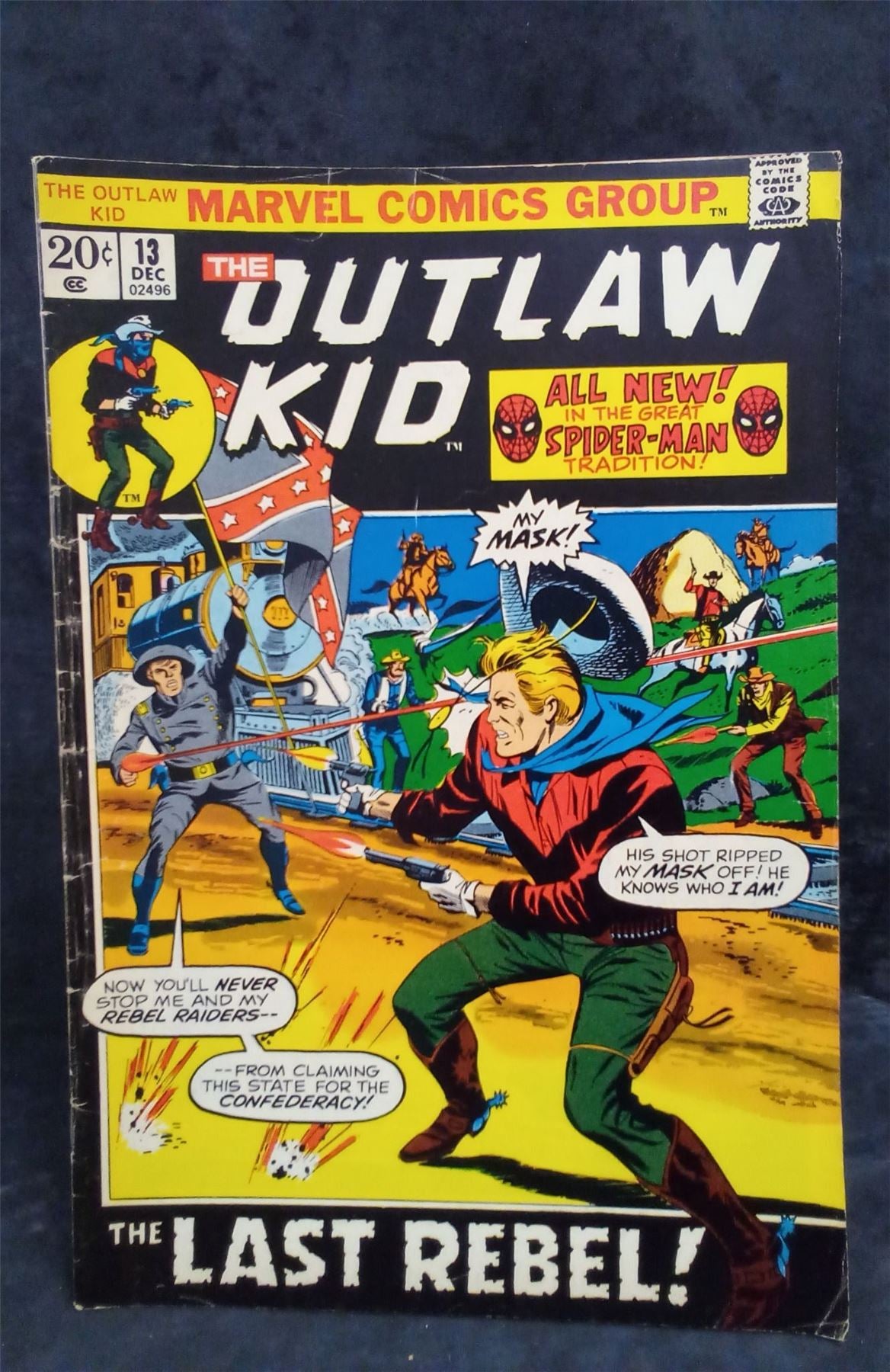 The Outlaw Kid #13 1972 Marvel Comics Comic Book