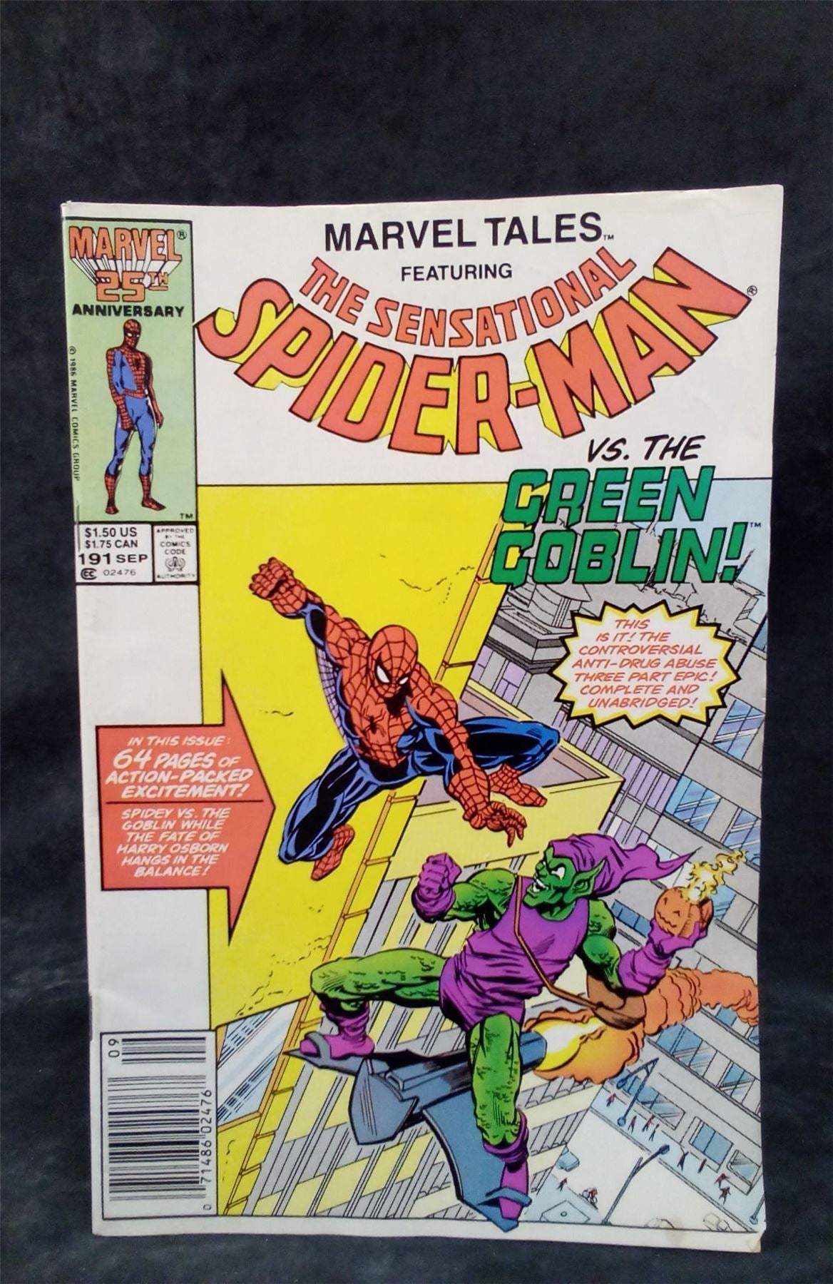 Marvel Tales #191 Newsstand Edition 1986 Marvel Comics Comic Book