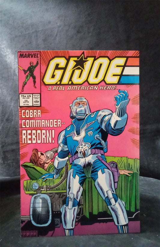 G.I. Joe: A Real American Hero #58 Direct Edition 1987 Marvel Comics Comic Book