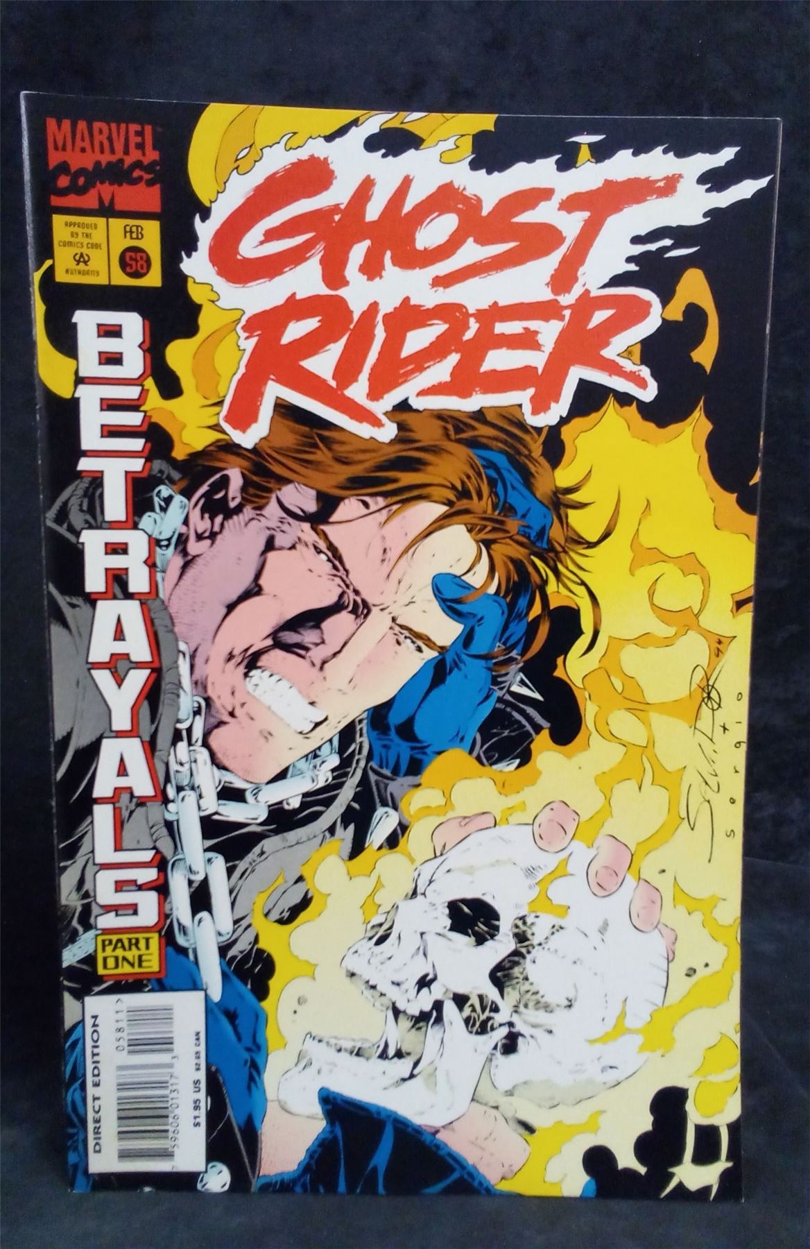 Ghost Rider #58 1995 Marvel Comics Comic Book
