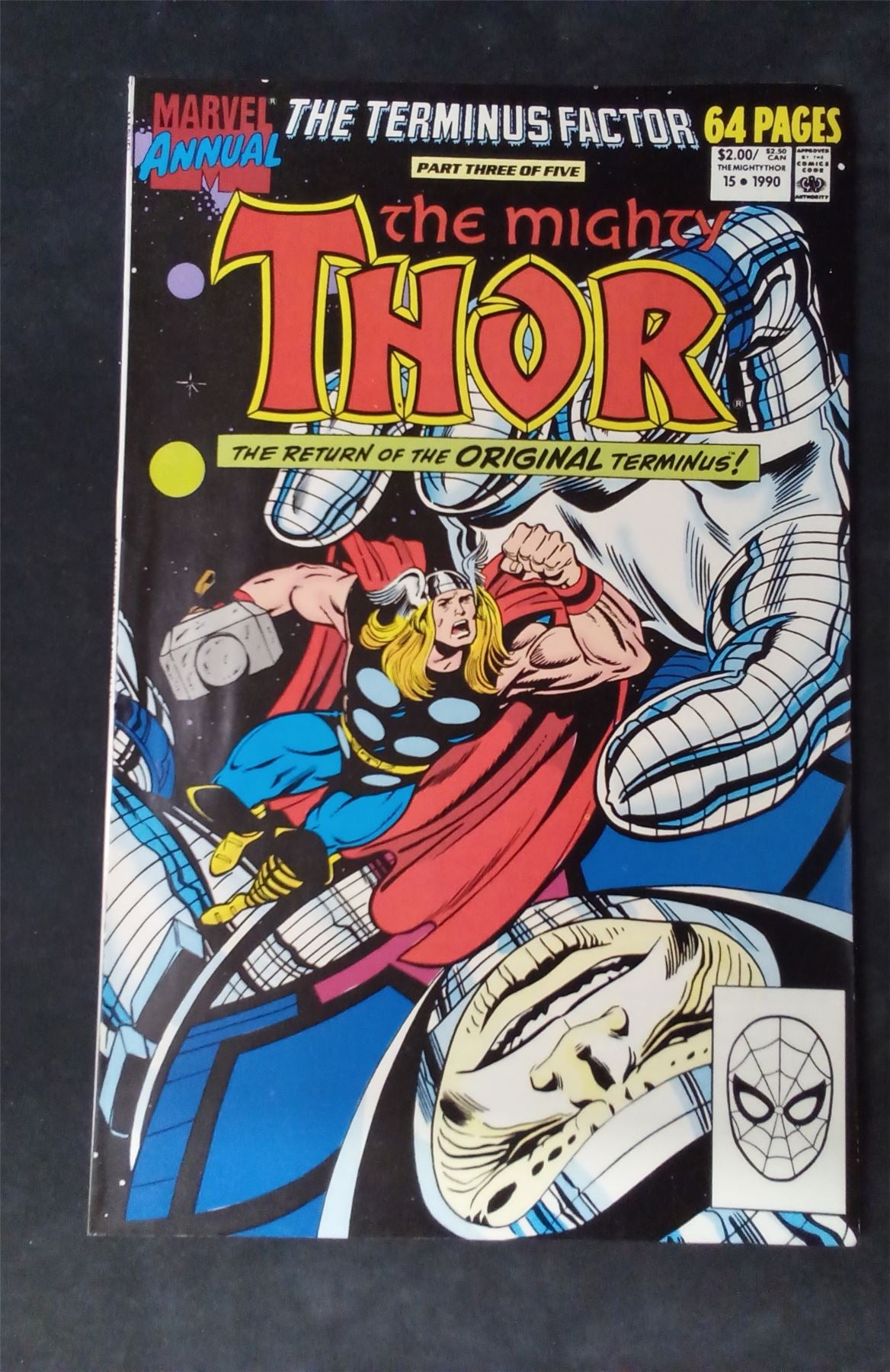 The Mighty Thor Annual #15 1990 marvel Comic Book