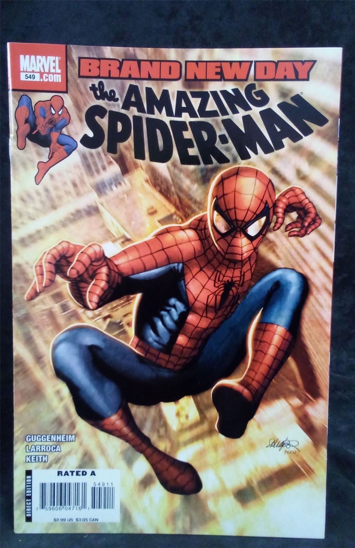 The Amazing Spider-Man #549 2008 Marvel Comics Comic Book