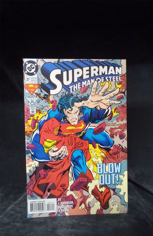 Superman: The Man of Steel #27 1993 DC Comics Comic Book