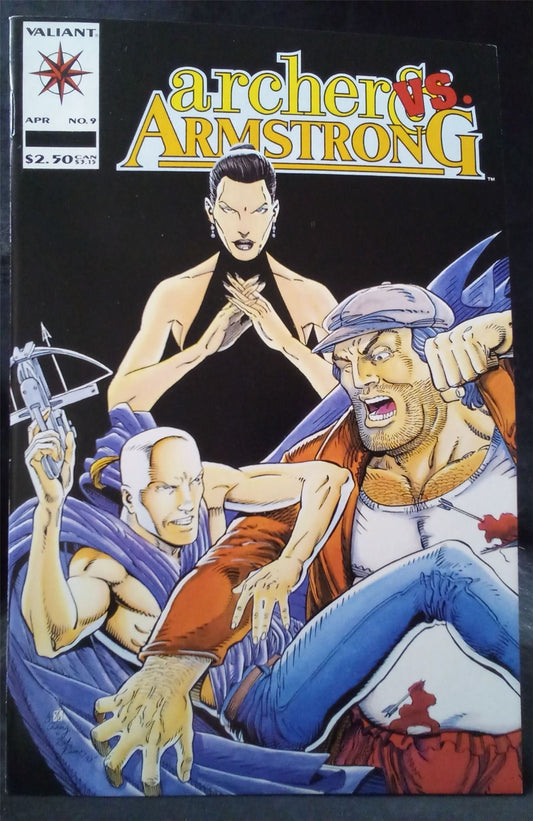 Archer & Armstrong #9 1993 valiant Comic Book
