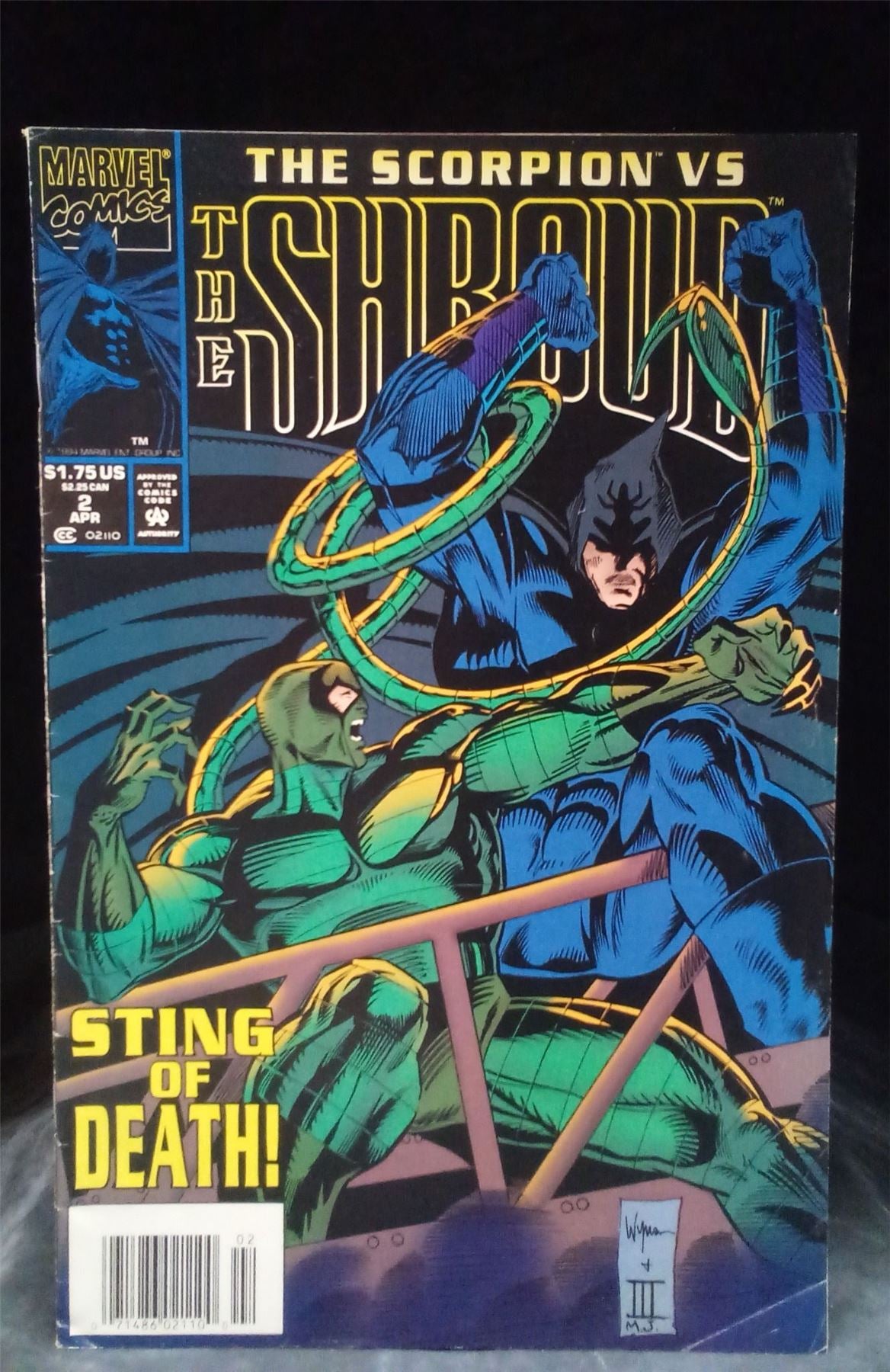 The Shroud #2 1994 Marvel Comics Comic Book