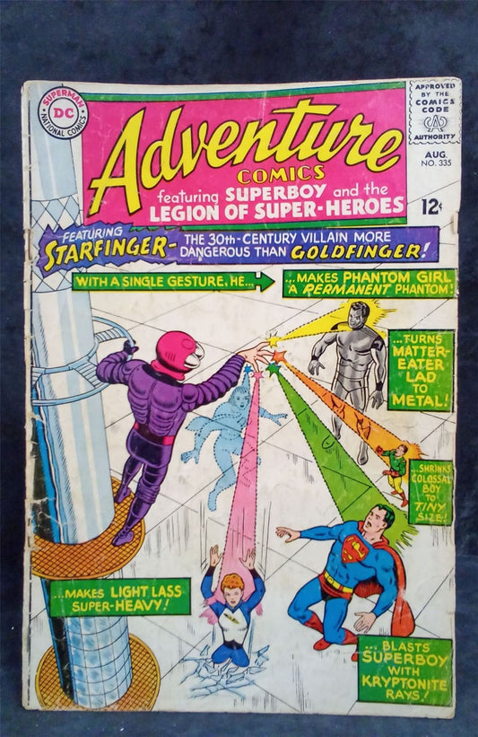 Adventure Comics #335 1965 DC Comics Comic Book