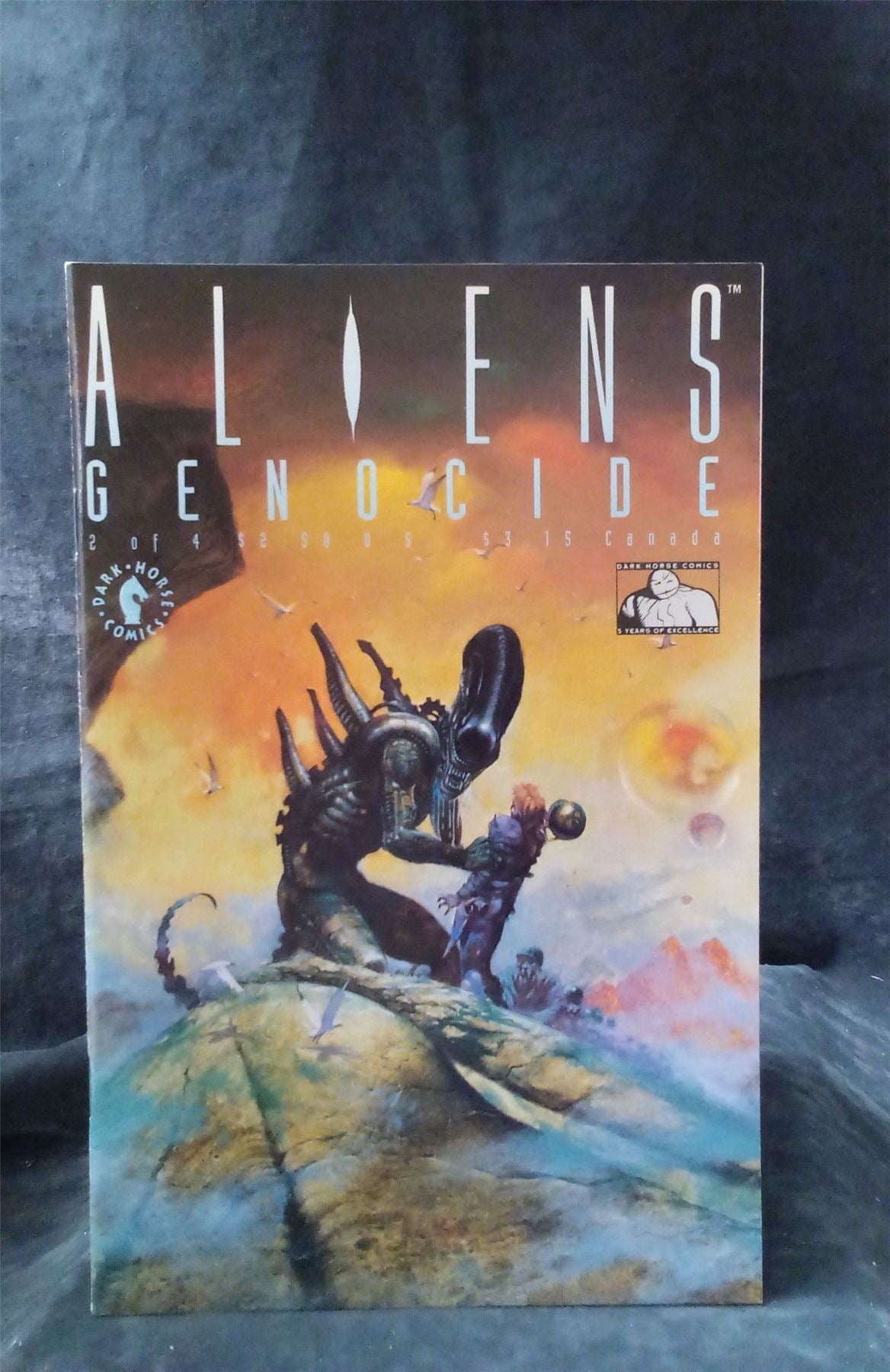 Aliens: Genocide #2 1991 Dark Horse Comic Book – JAF Comics