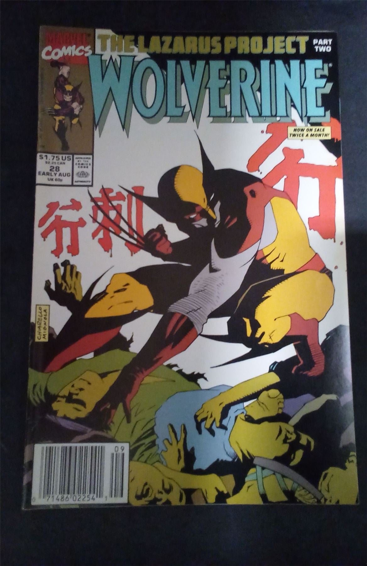 Wolverine #28 1990 marvel Comic Book