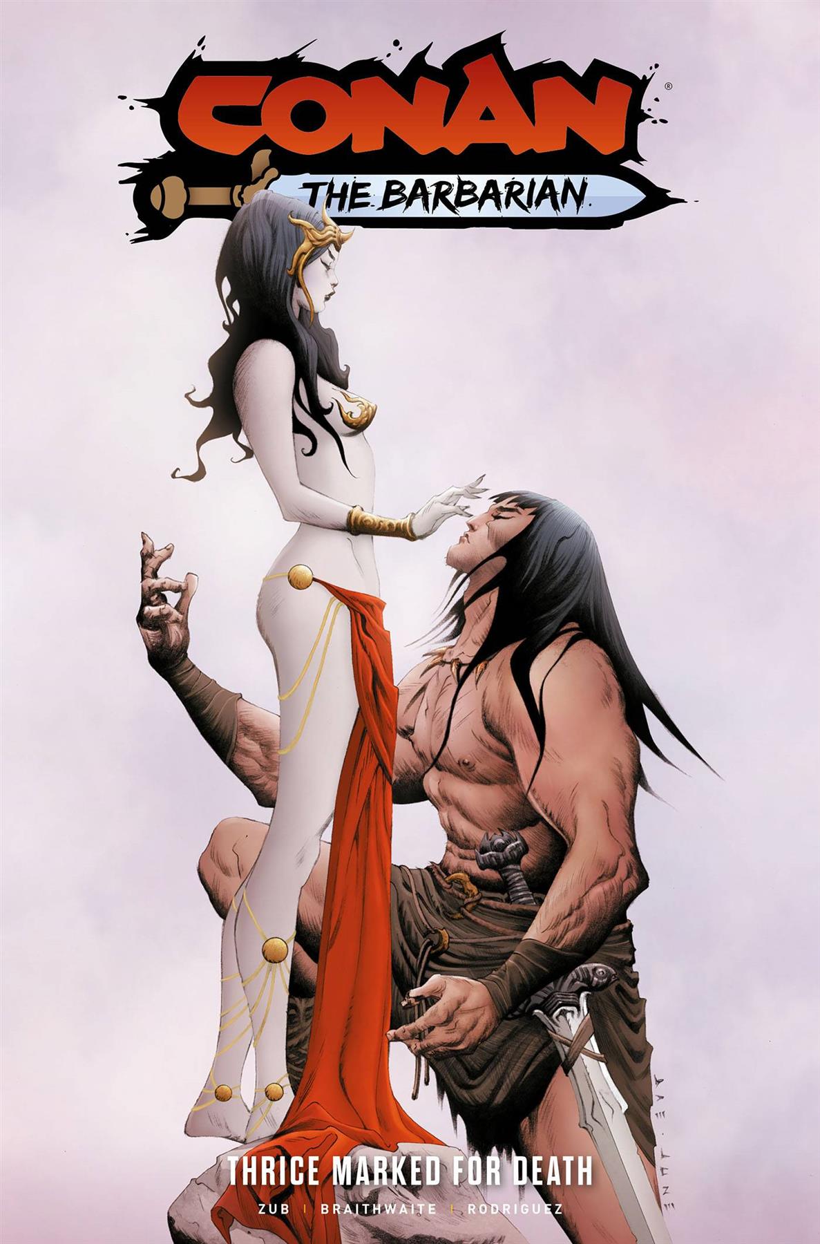 Conan Barbarian Tp Vol 02 Dm Lee Ed (mr) (c: 0-1-2) Titan Comics Comic Book