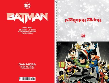 Batman #140 Cvr D Dan Mora Dc Holiday Card Special Edition Var DC Comics Comic Book