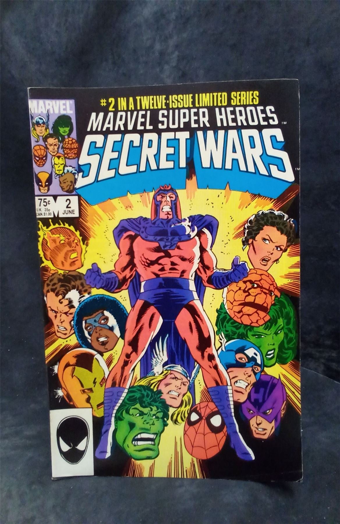 Marvel Super Heroes Secret Wars #2 1984 Marvel Comics Comic Book