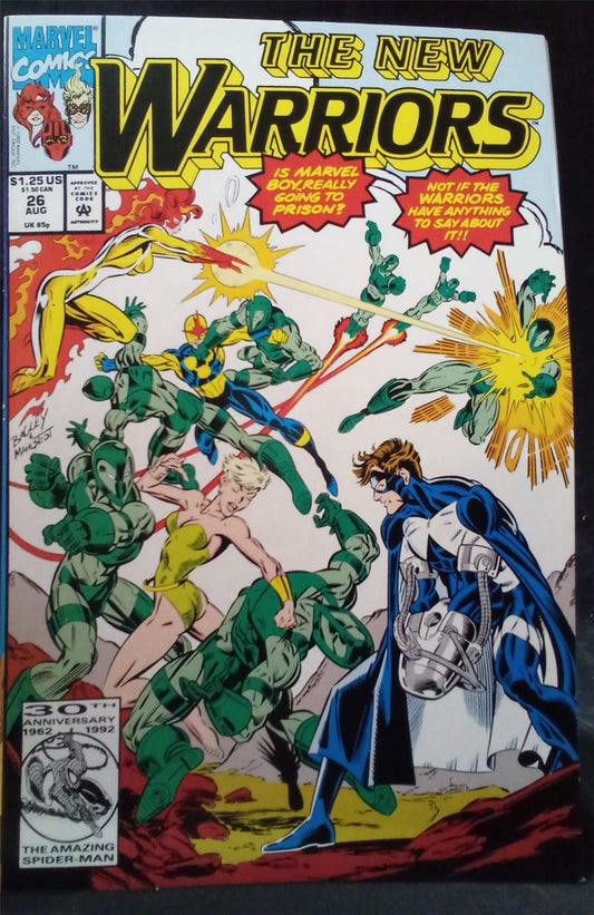 The New Warriors #26 1992 Marvel Comics Comic Book