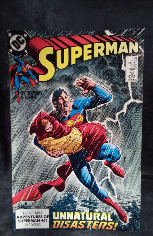 Superman #38 1989 DC Comics Comic Book