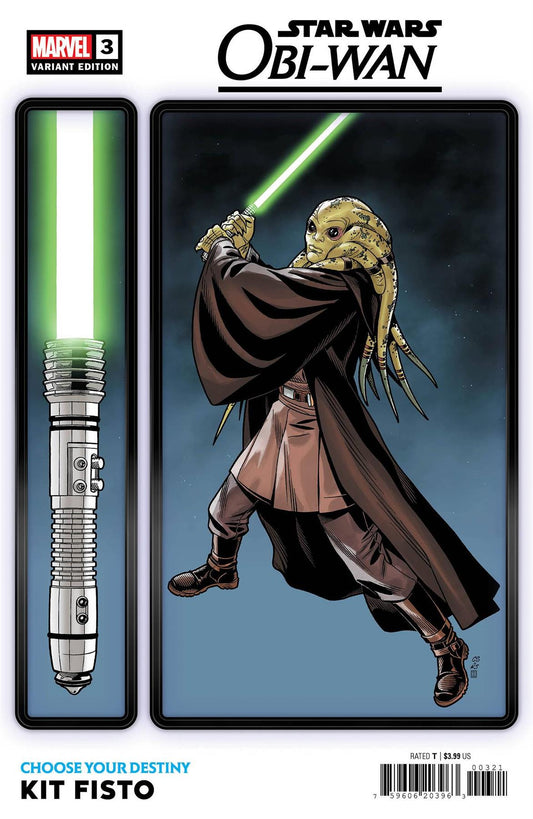 Star Wars Obi-wan Kenobi #3 (Sprouse Choose Your Destiny Var) Marvel Prh Comic Book 2022