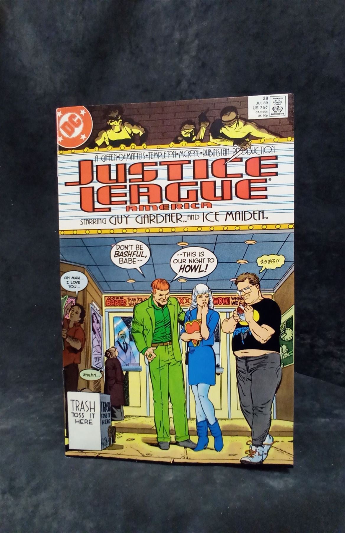 Justice League America #28 1989 DC Comics Comic Book