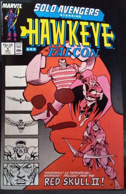 Solo Avengers #6 1988 Marvel Comics Comic Book