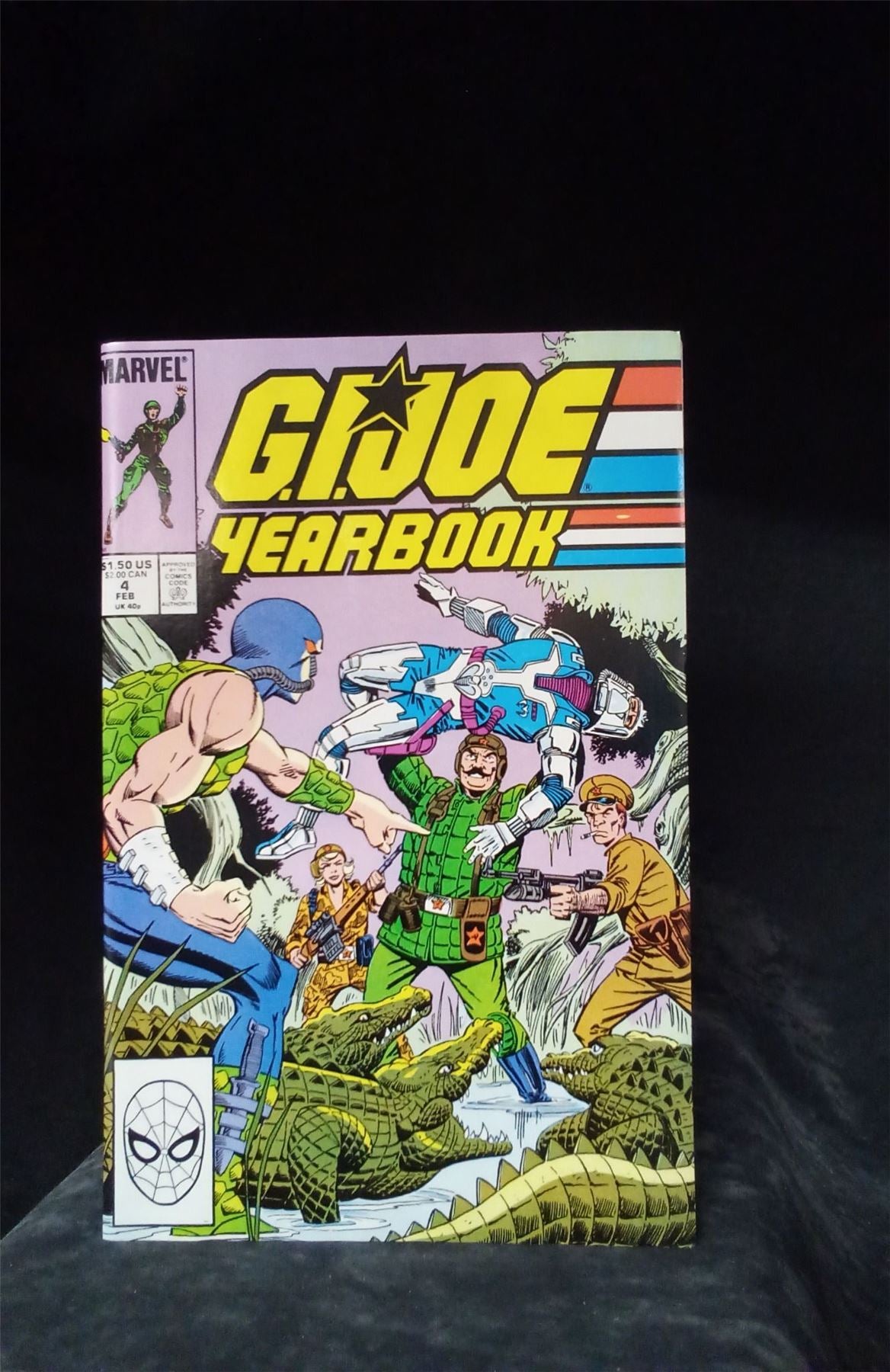 G.I. Joe Yearbook #4 1988 Marvel Comics Comic Book