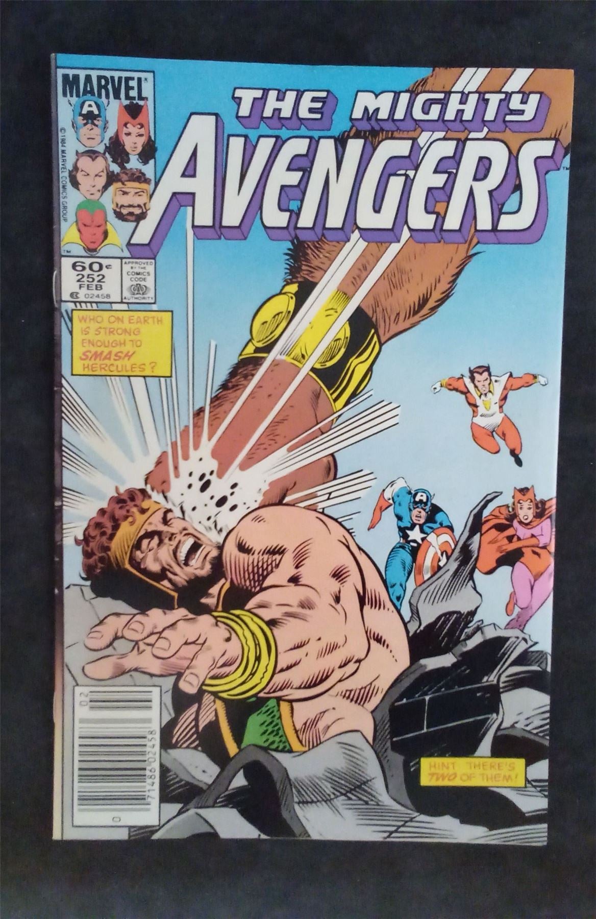 The Avengers #252 1985 marvel Comic Book