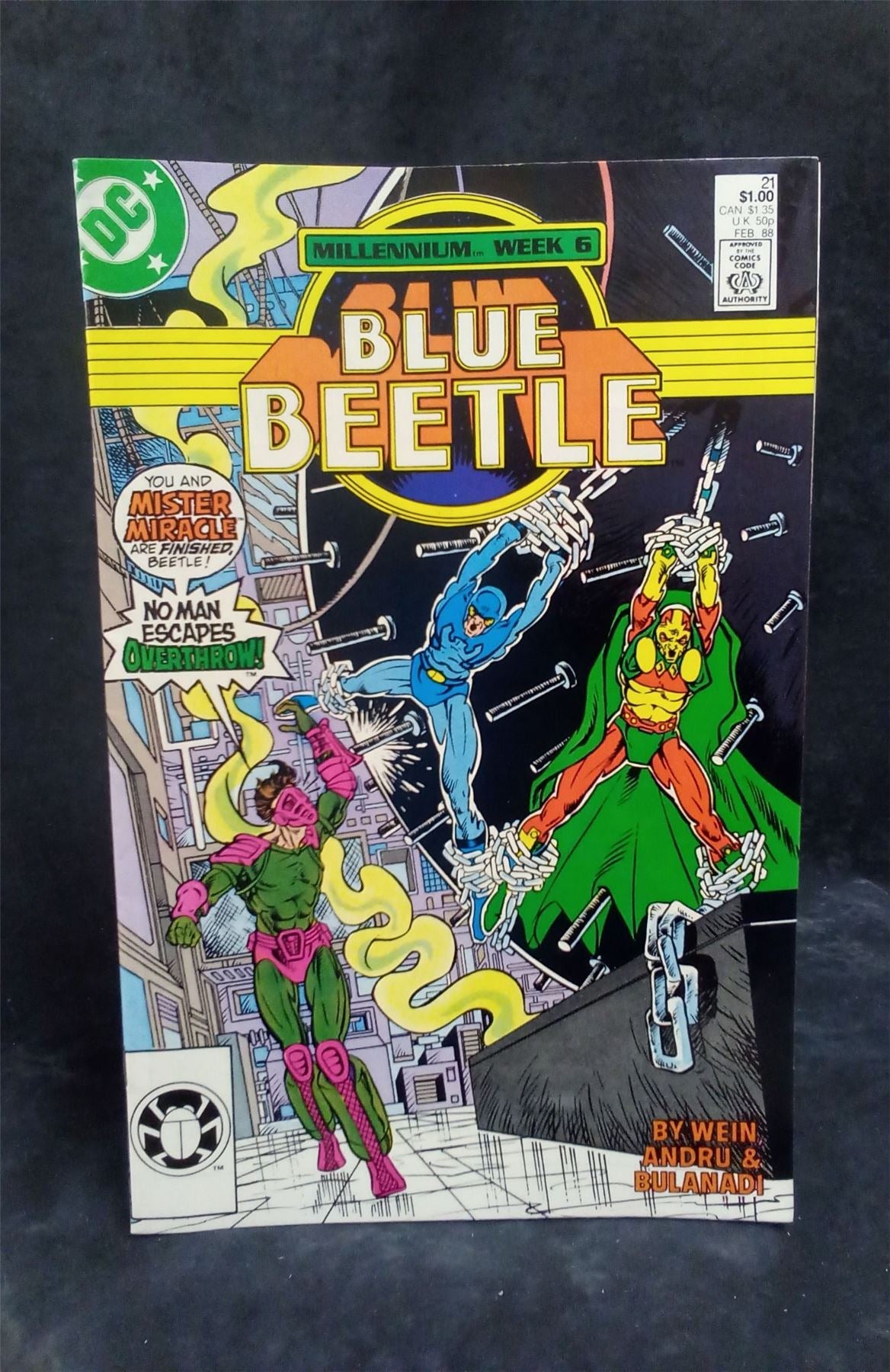 Blue Beetle #21 1988 DC Comics Comic Book