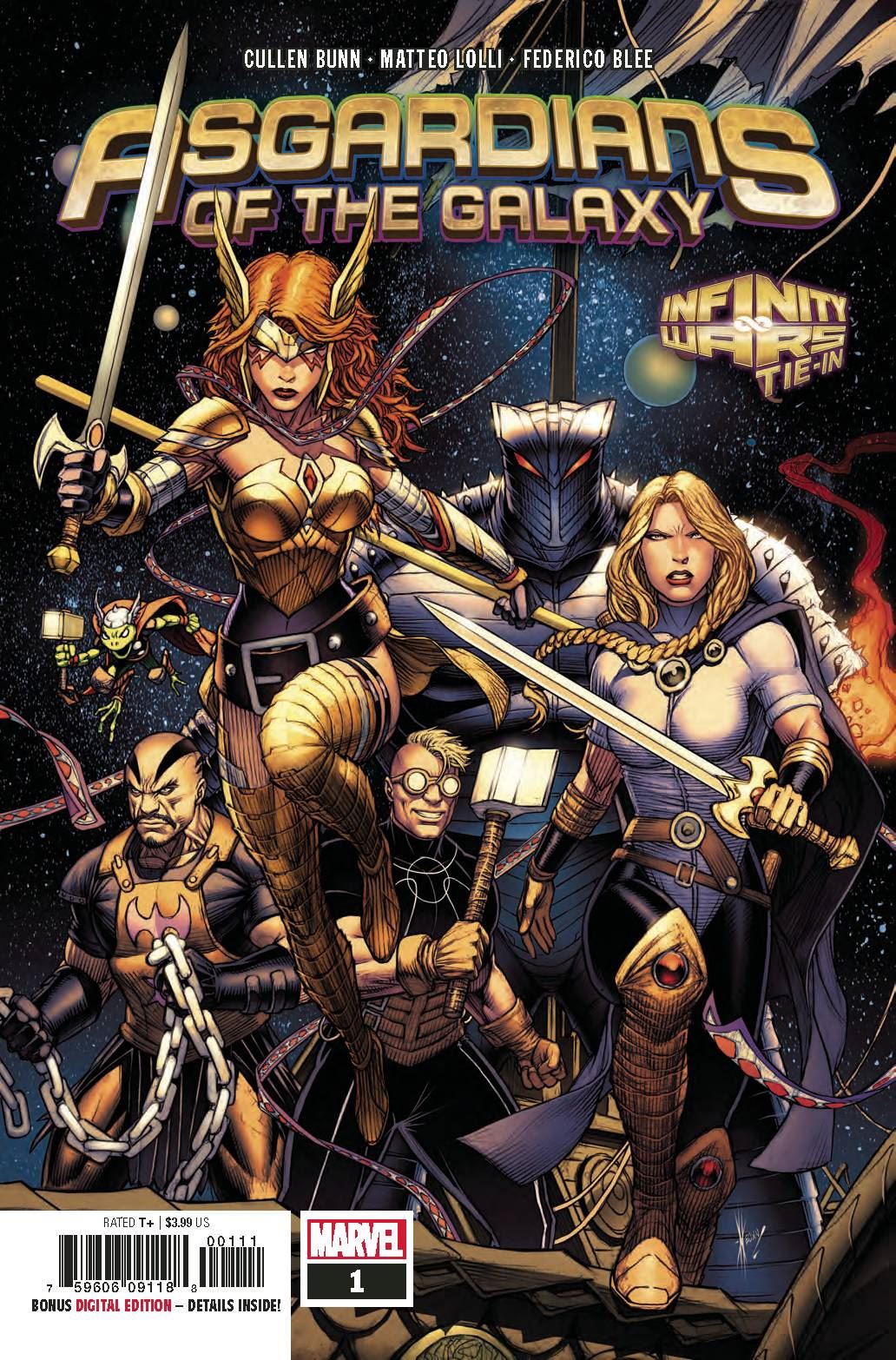 Asgardians Of The Galaxy #1 Marvel Comics Comic Book