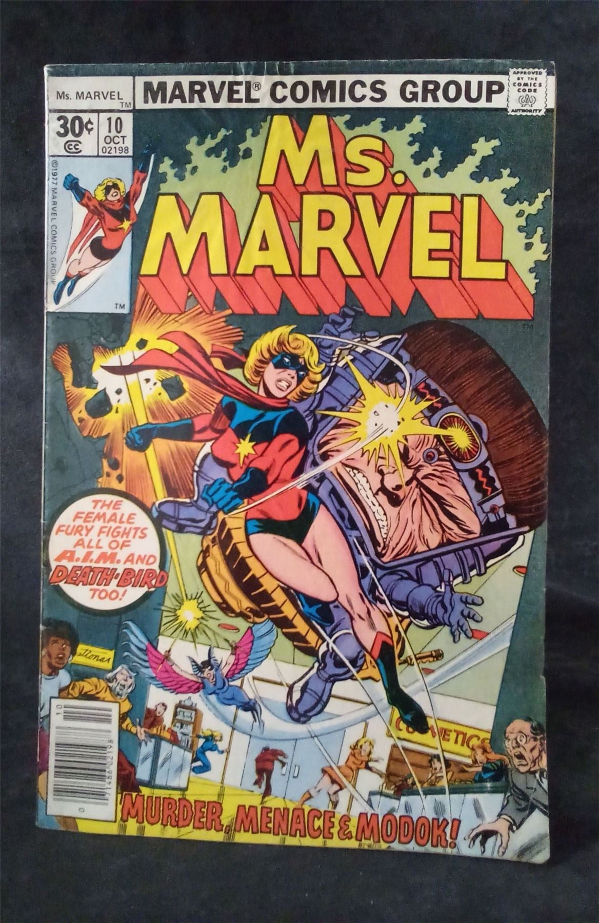 Ms. Marvel #10 1977 Marvel Comics Comic Book