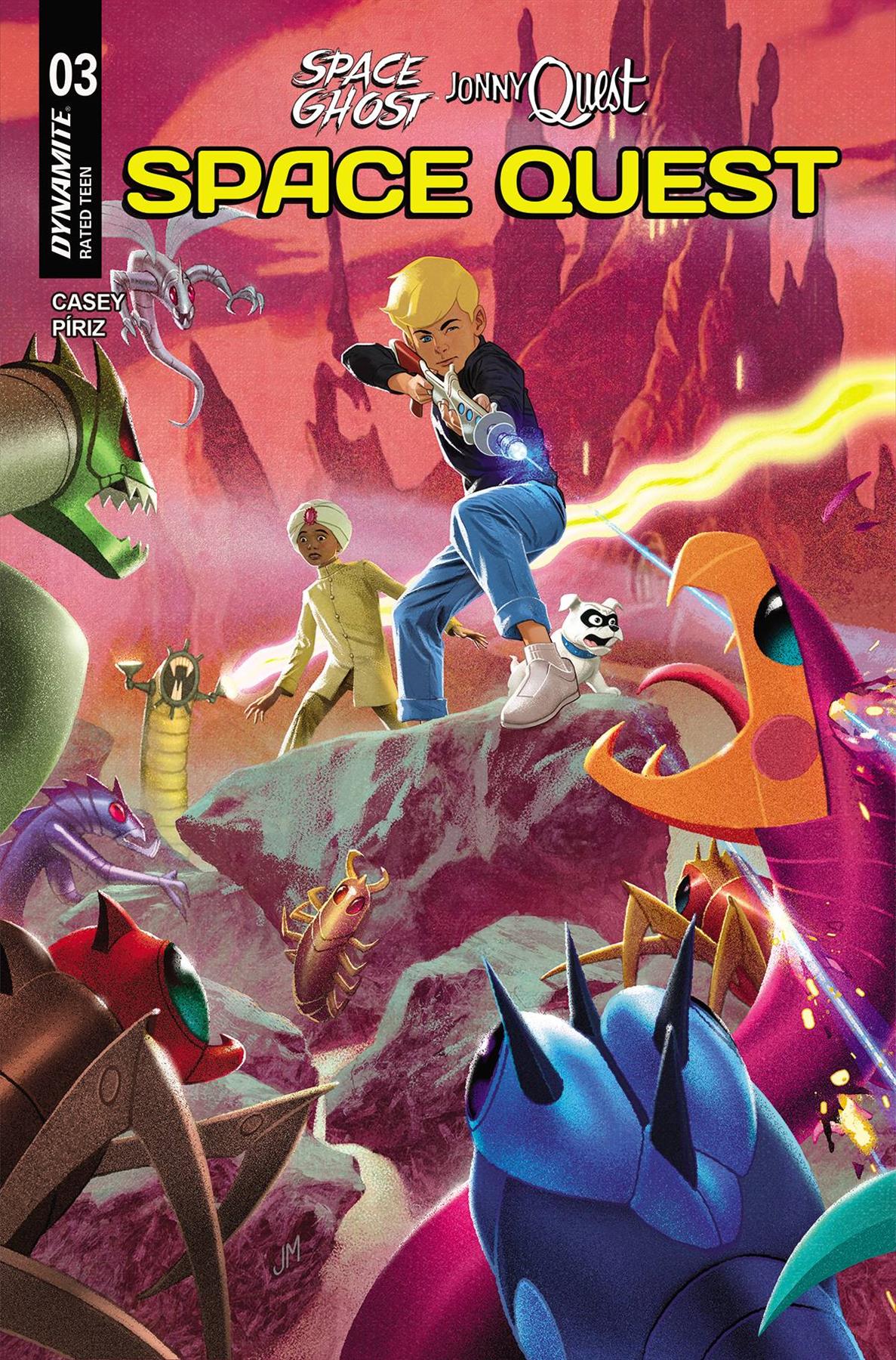 Space Ghost Jonny Quest Space Quest #3 Cvr B Joshua Middleton Var DYNAMITE Entertainment Comic Book