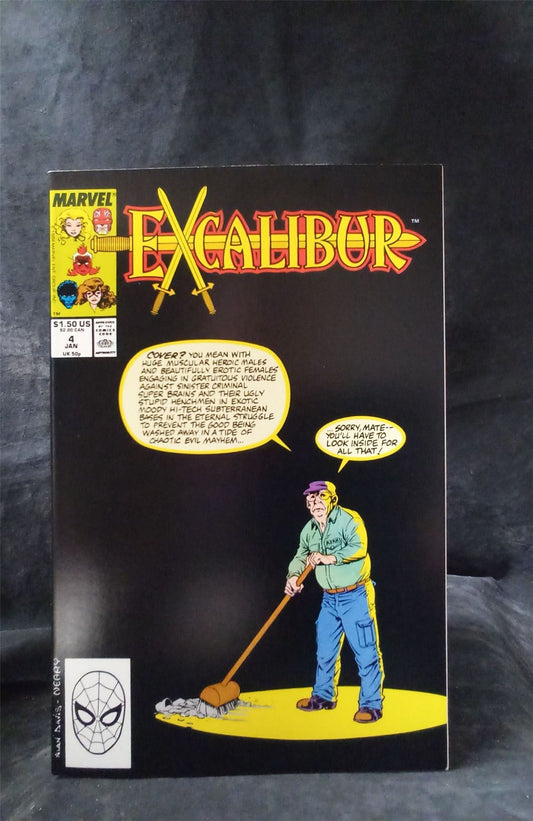 Excalibur #4 1989 Marvel Comics Comic Book