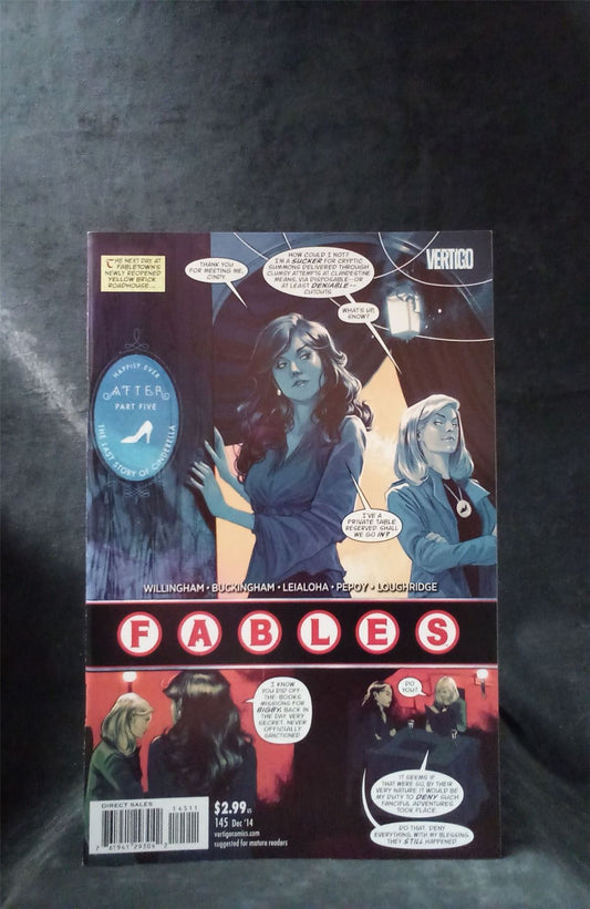 Fables #145 2014 vertigo Comic Book