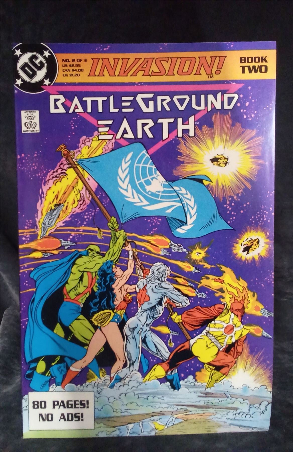 Invasion #2 1988 DC Comics Comic Book