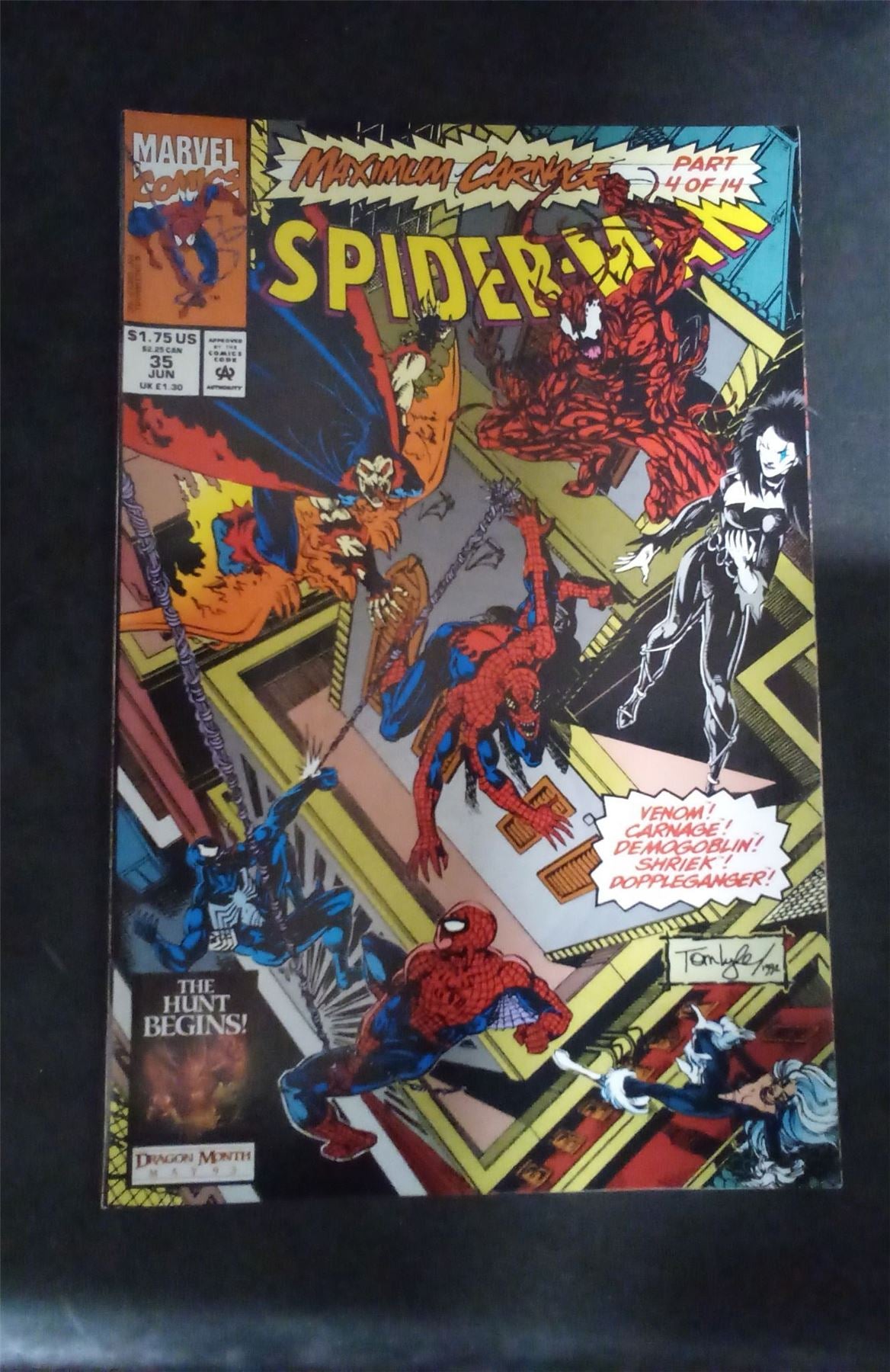 Spider-Man #35 1993 marvel Comic Book