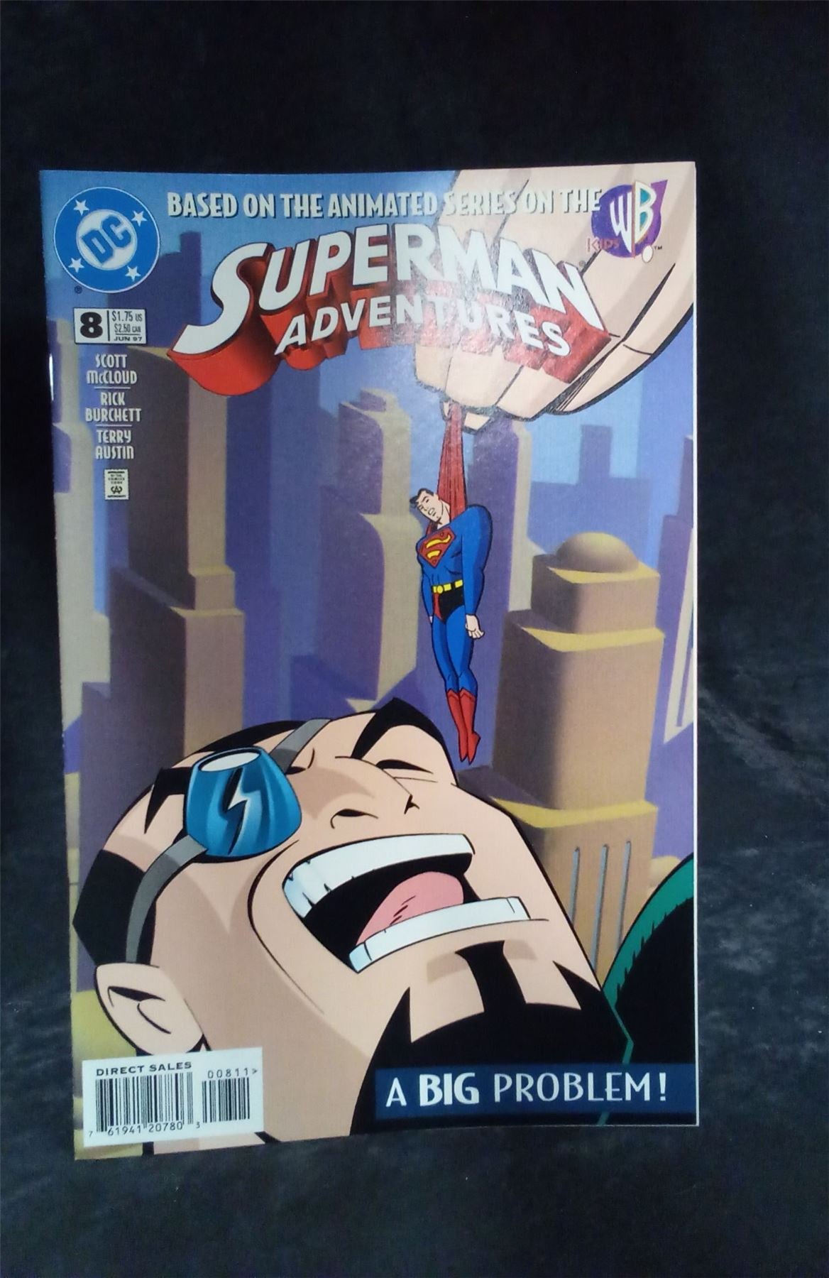 Superman Adventures #8 1997 DC Comics Comic Book