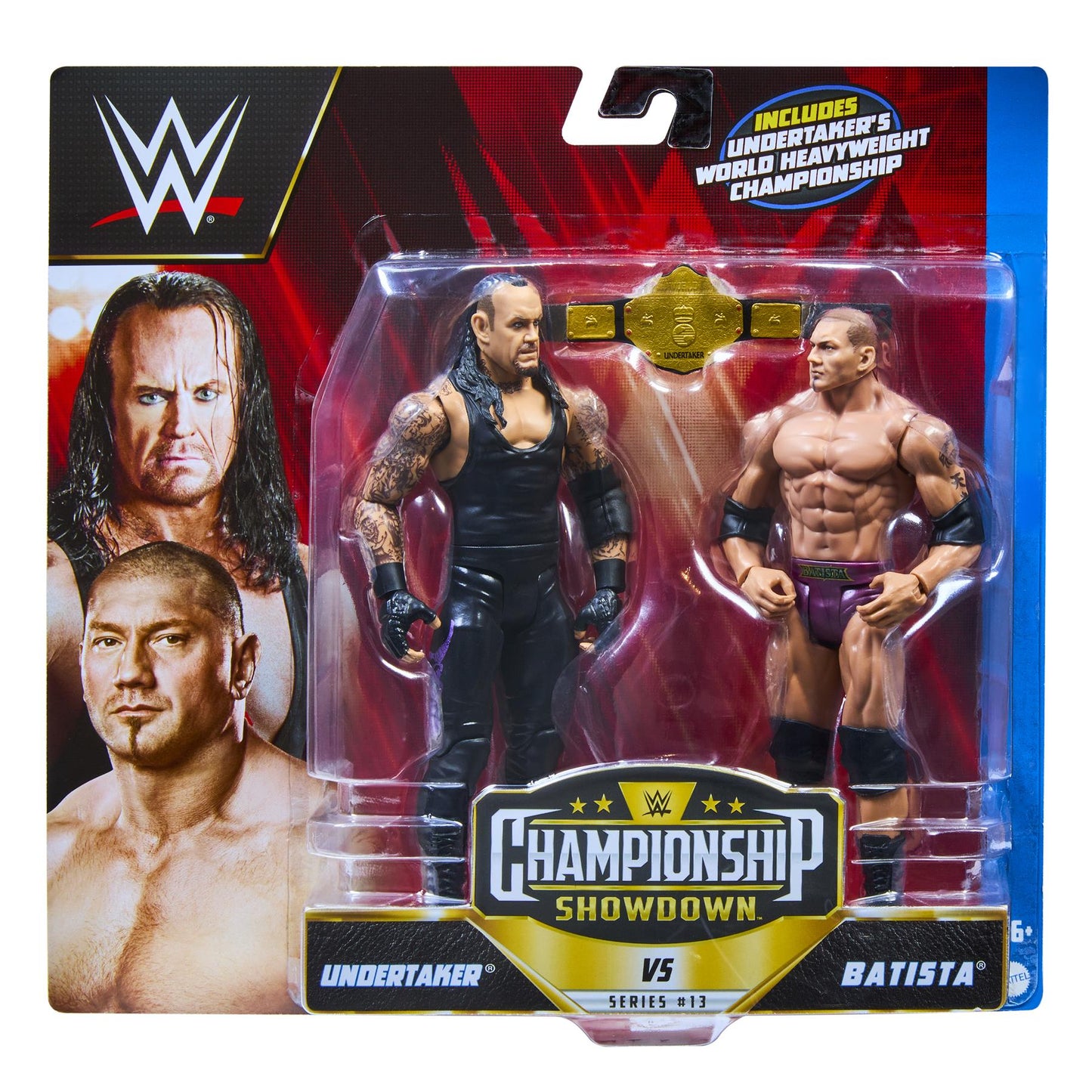 Wwe Championship Showdown Two-packs Series 13 Undertaker Batista Action Figure