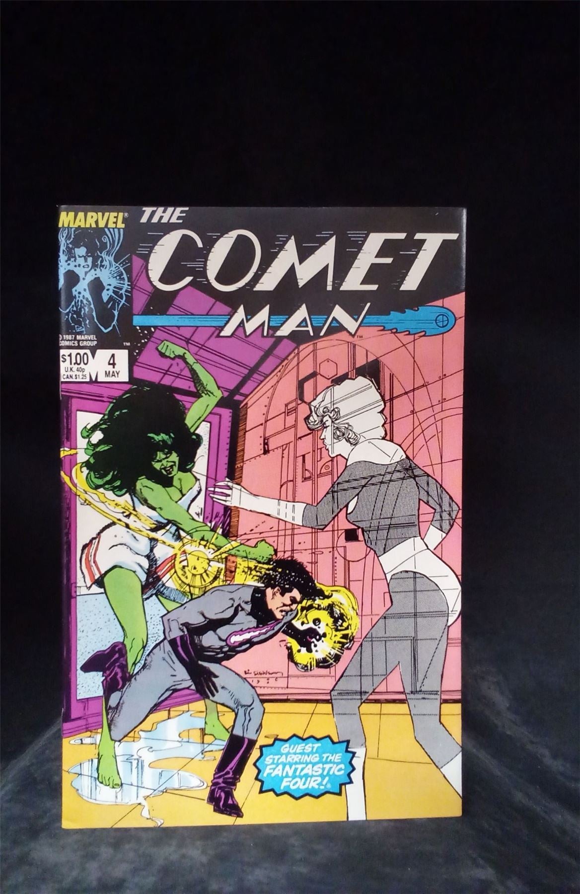 Comet Man #4 1987 Marvel Comics Comic Book