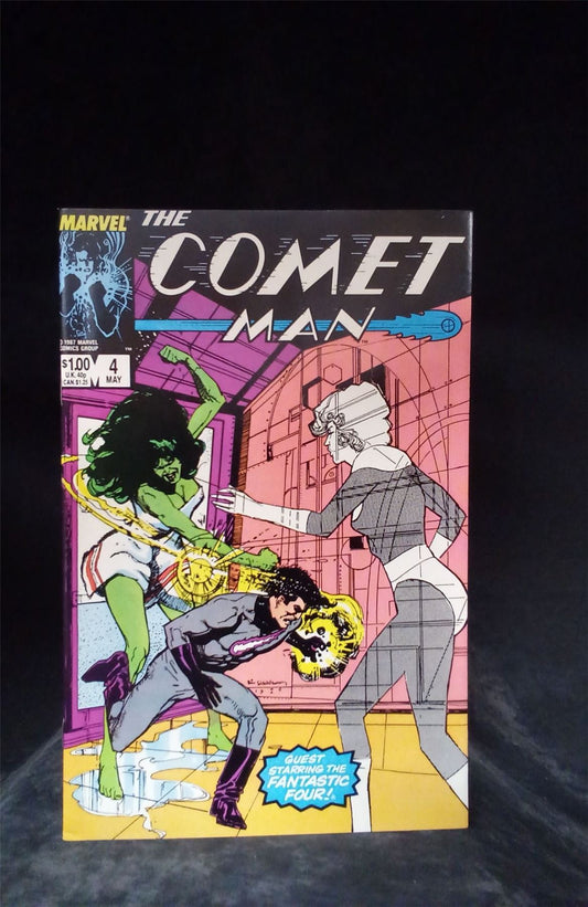 Comet Man #4 1987 Marvel Comics Comic Book
