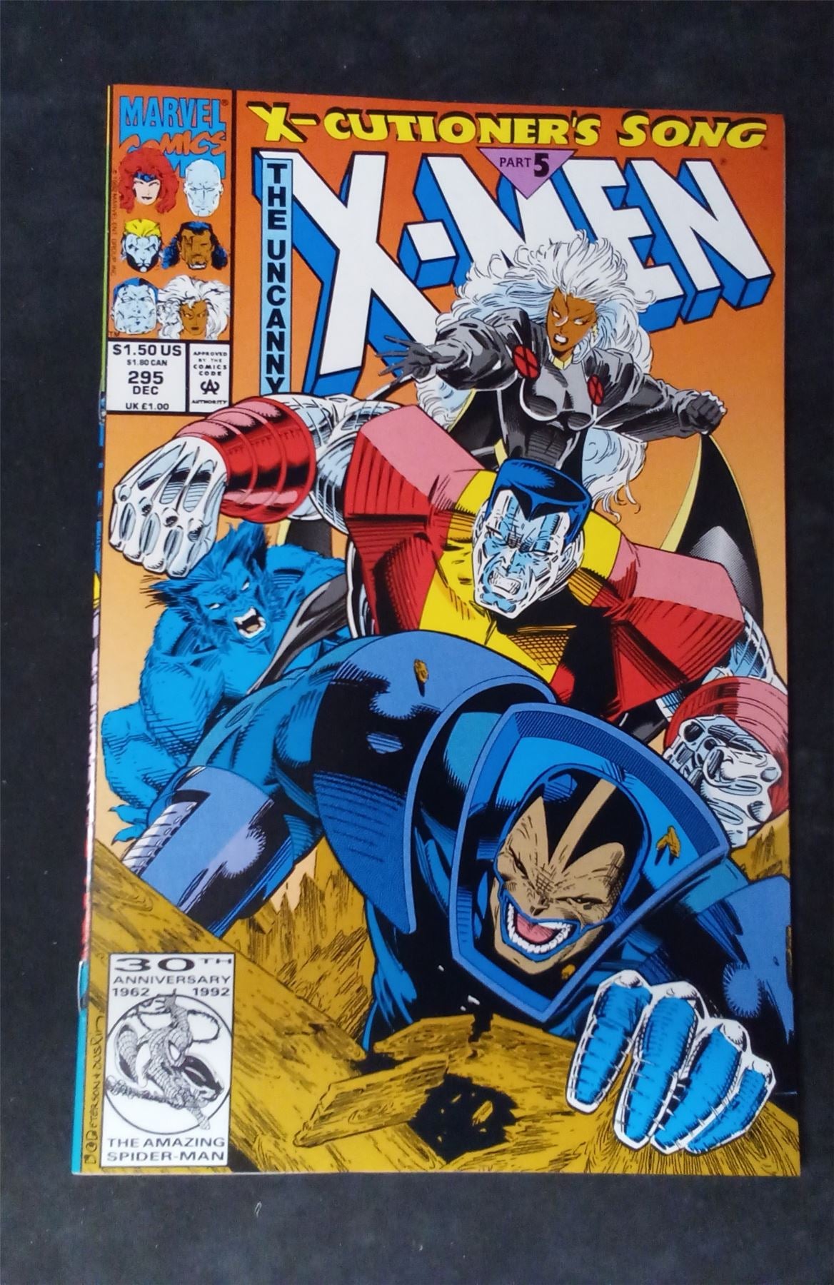 The Uncanny X-Men #295 1992 marvel Comic Book