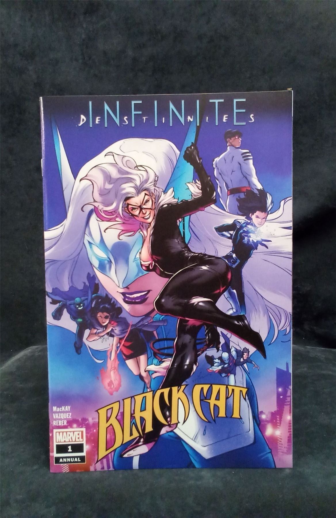 Black Cat Annual #1 Wal-Mart Prepack C.F. Villa Exclusive Variant 2021 Marvel Comics Comic Book