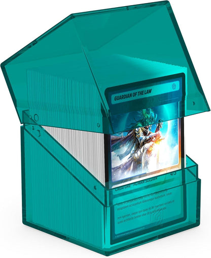 Ultimate Guard Deck Case - Boulder 100+ Clear - Malachite