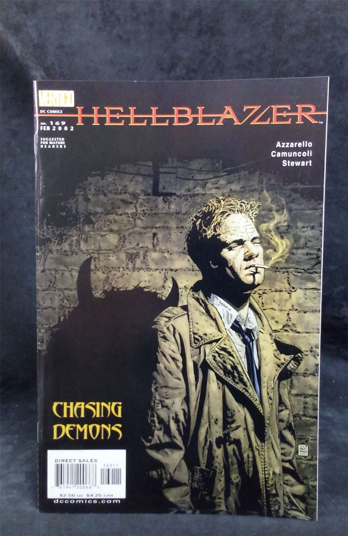 Hellblazer #169 2002 vertigo Comic Book