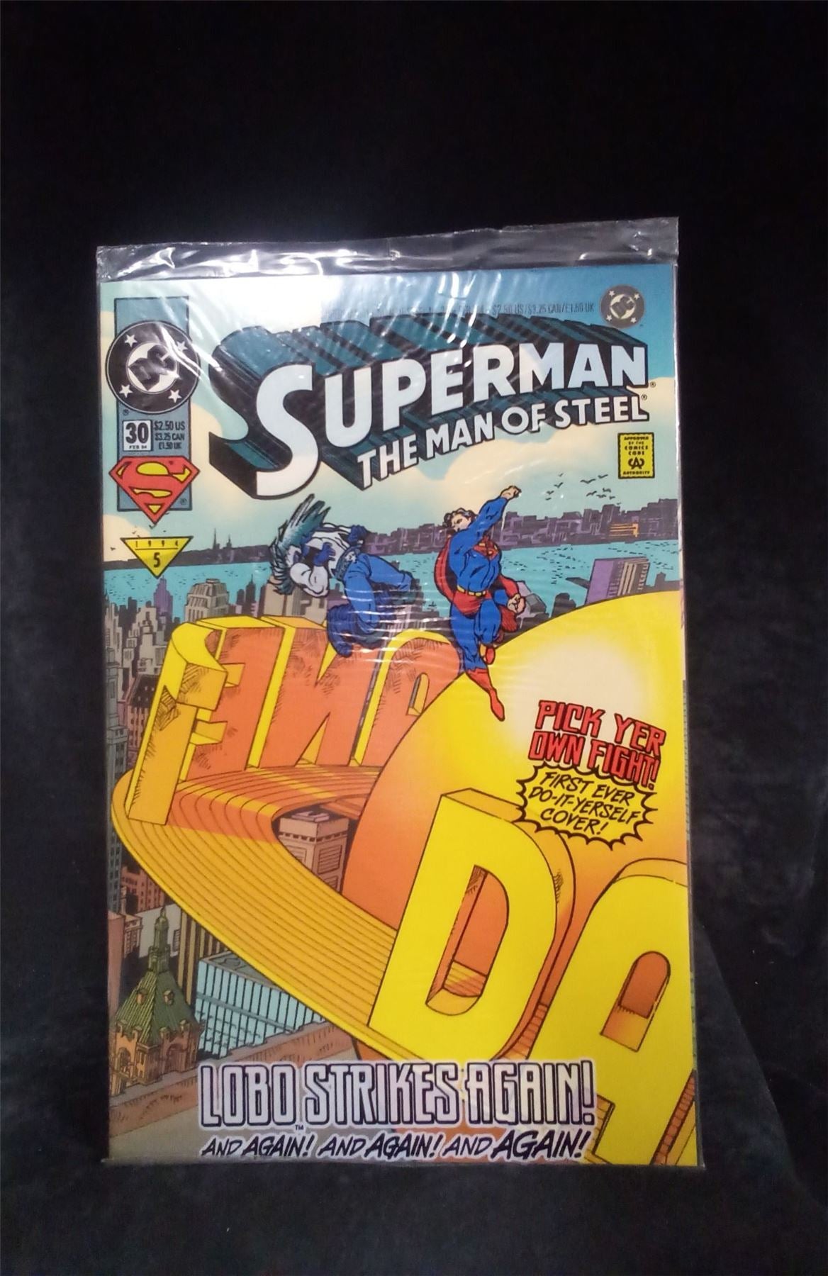 Superman: The Man of Steel #30 1994 DC Comics Comic Book