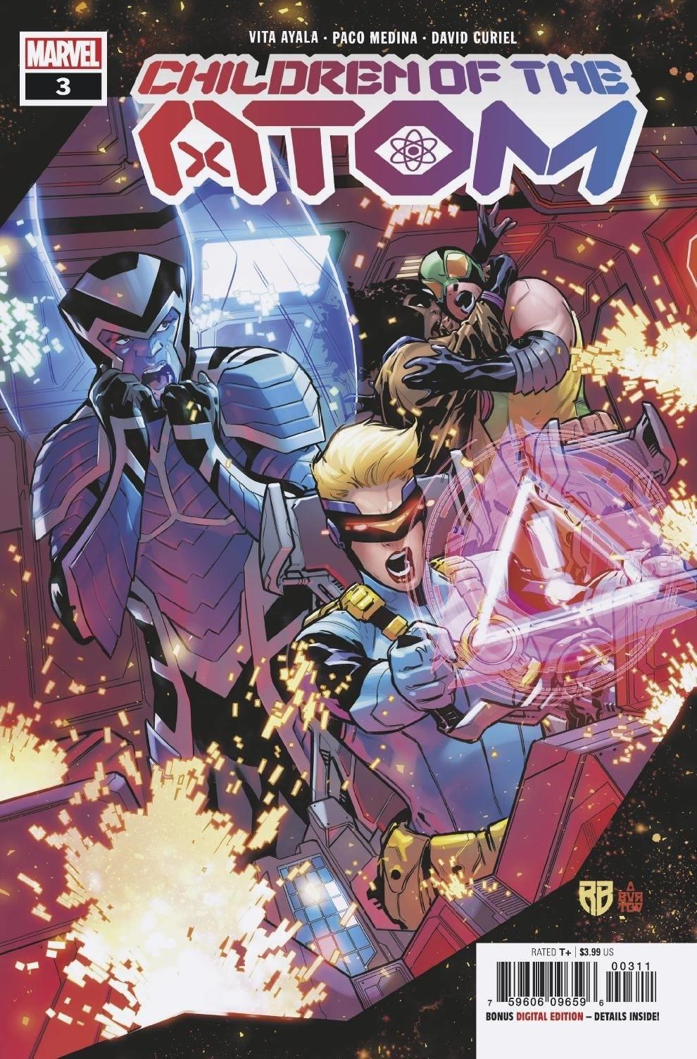 Children Of Atom #3 Marvel Comics Comic Book