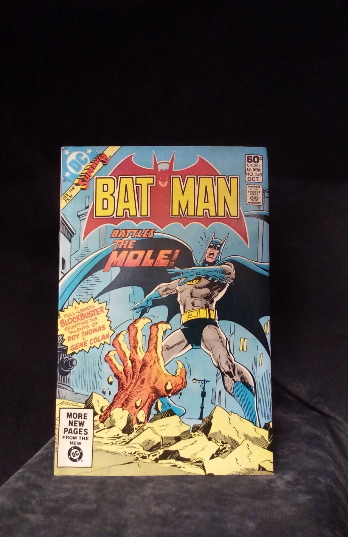 Batman #340 1981 DC Comics Comic Book