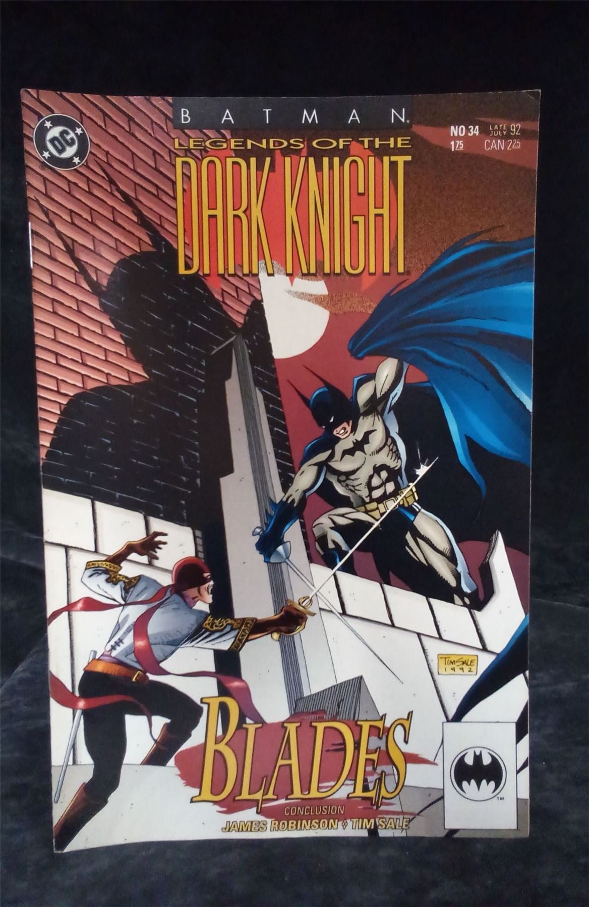Legends of the Dark Knight #34 1992 DC Comics Comic Book