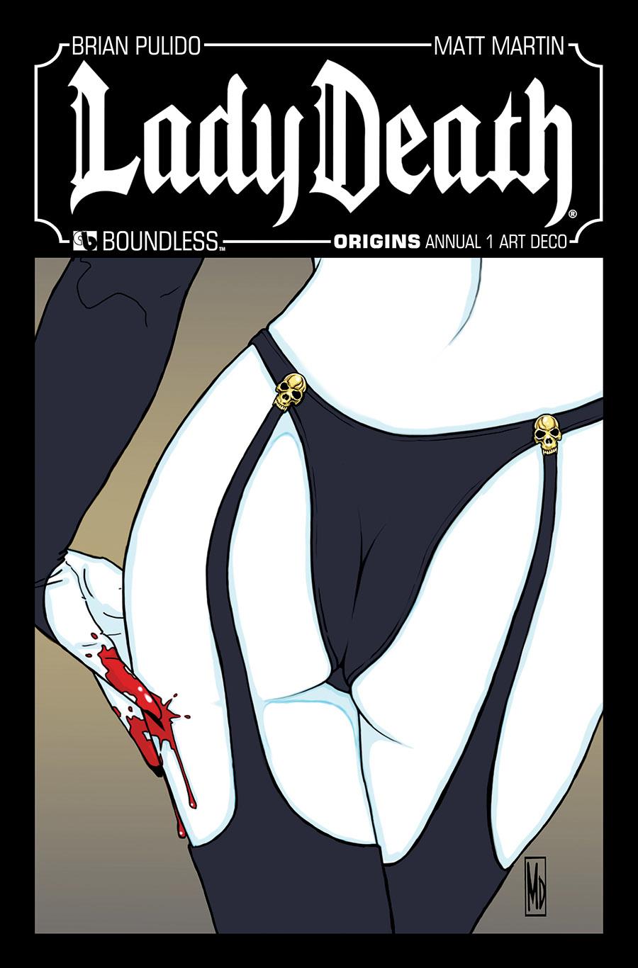 Lady Death (2010) Art Deco A Bag Set (5ct) (mr) (c: 0-1-2) Boundless Comics Comic Book