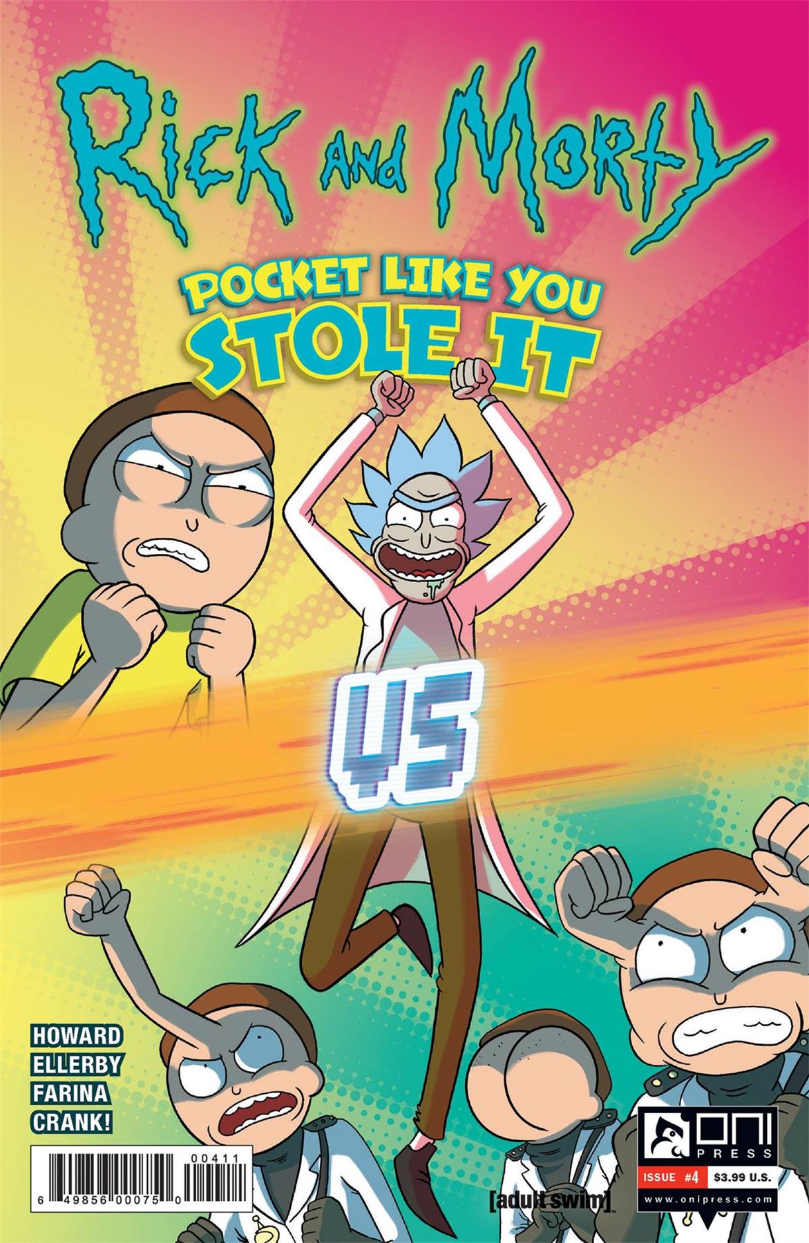 Rick & Morty Pocket Like You Stole It #4 Oni Press Inc. Comic Book