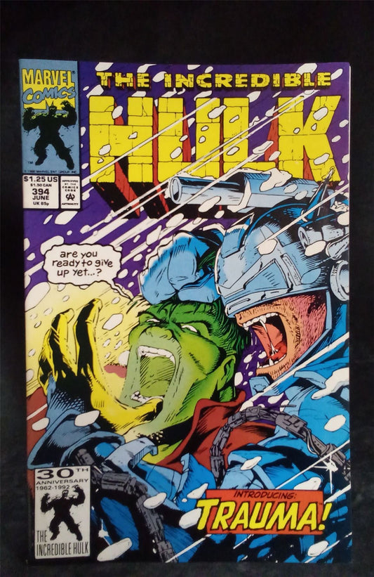 The Incredible Hulk #394 1992 Marvel Comic Book